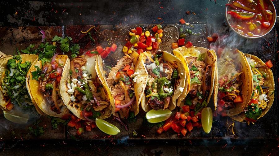 "Discover the Menu Variety at Tacos El Paisa with Delicious Tacos"