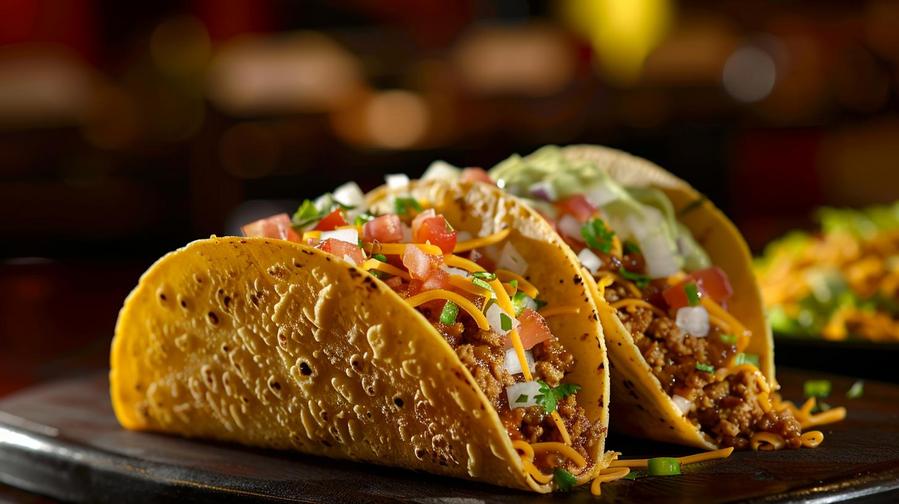 Image of Benny's Tacos menu with delicious Mexican food options.