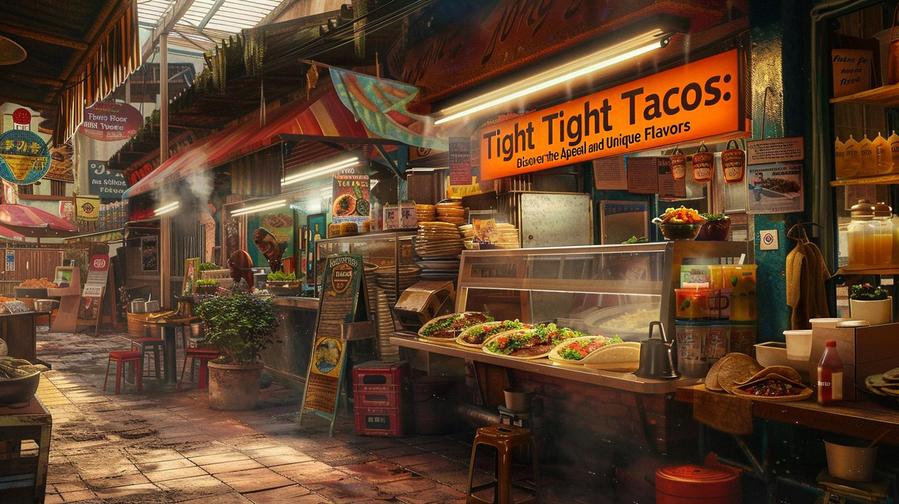 "Experience the flavors of Tight Tacos: a vibrant and delicious dining adventure."
