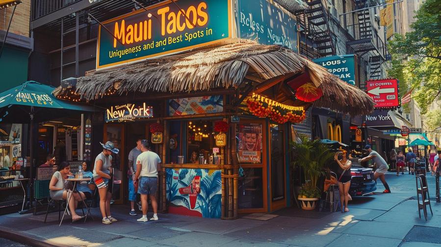 Alt text: Discover the uniqueness of Maui Tacos - a flavorful island delight.