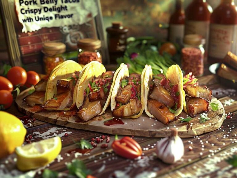 Pork Belly Tacos Recipe A Crispy Delight with Unique Flavor