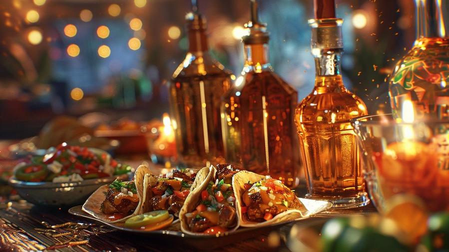 Alt text: Vibrant menu selection at El Paso Tacos and Tequila - a true delight!