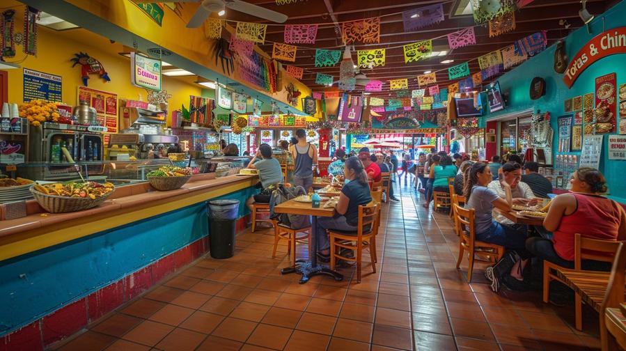 "Enjoy the ambiance and dining experience at Tortas y Tacos La Chiquita!"