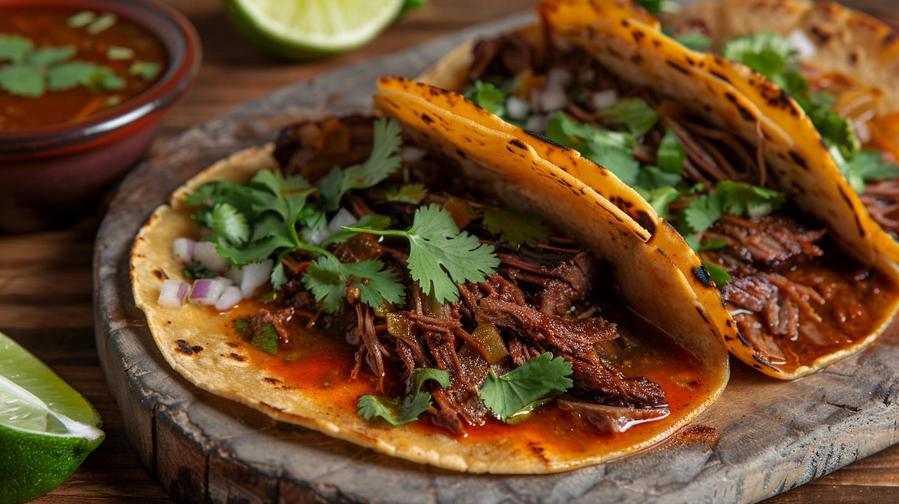 Image of delicious Birria Tacos El Paso - a must-try Mexican delight.