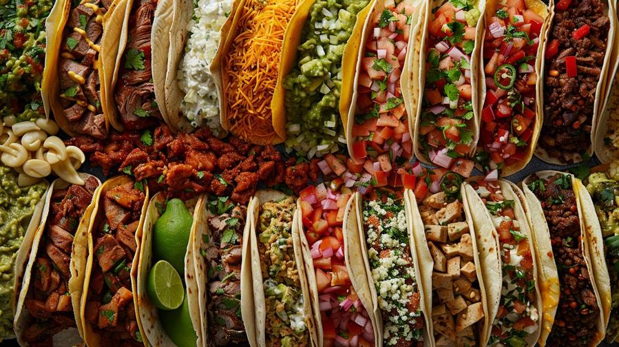Image: Menu showcasing the best tacos in San Antonio for breakfast.