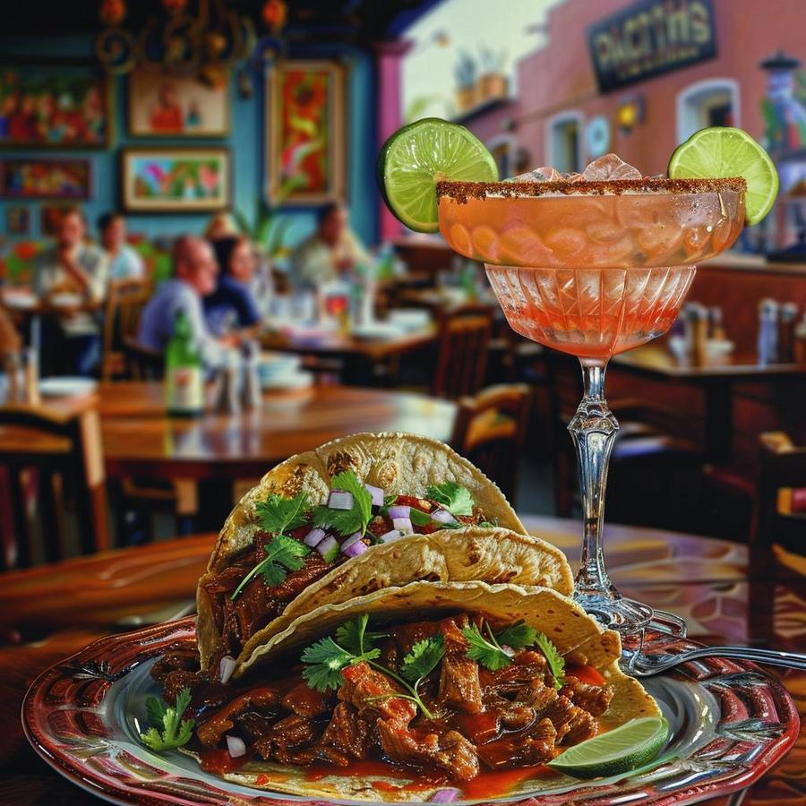 Alt text: Celebrate the iconic flavors of Pedro's Tacos and Tequila in style.