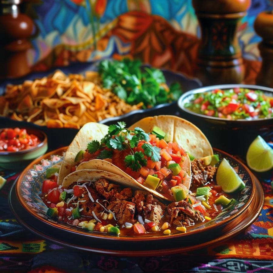 alt="Delicious Mexican food in Nashville: Tacos, burritos, and margaritas"
