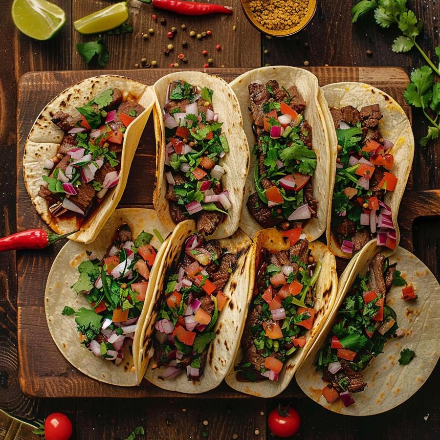 Image of Tacos Vitali menu featuring more than just tacos.
