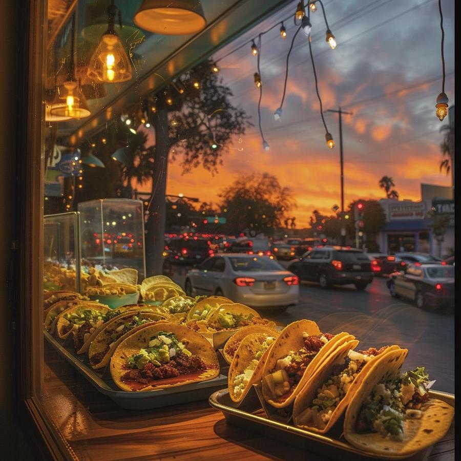 "Discover the delicious flavors of Tacos El Compita in vibrant Los Angeles."