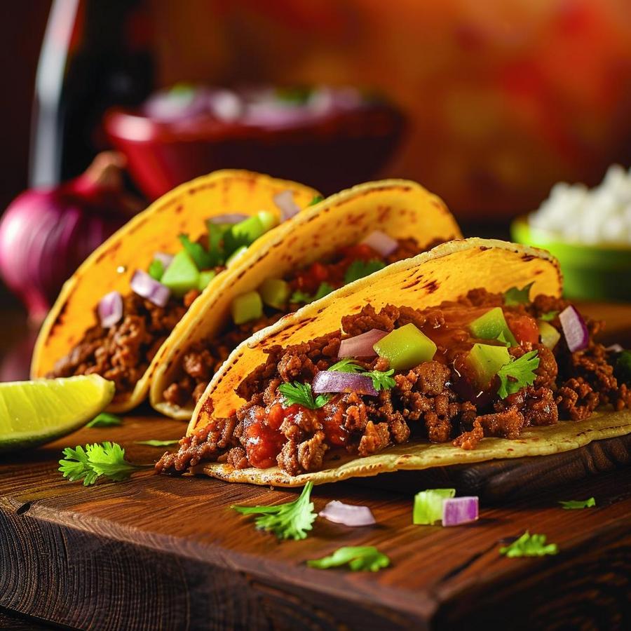 Image of menu at Tacos Del Julio featuring various delicious tacos.