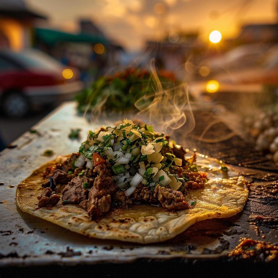 Image alt text: Discover the best tacos Del Julio at their secret location.
